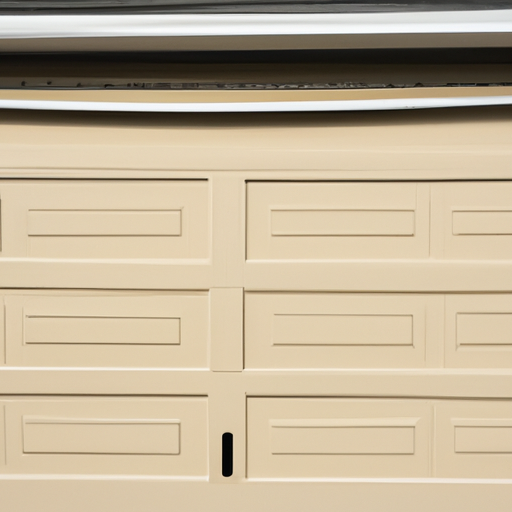 A well-maintained garage door providing security and curb appeal