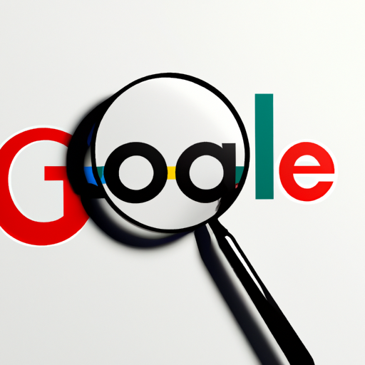 הלוגו של גוגל עם זכוכית מגדלת המסמלת את החיפוש