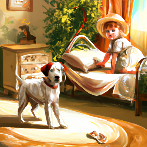 צילום של ילד וכלב משחקים בסלון, ממחיש את השמחה והזוגיות שכלב יכול להביא.