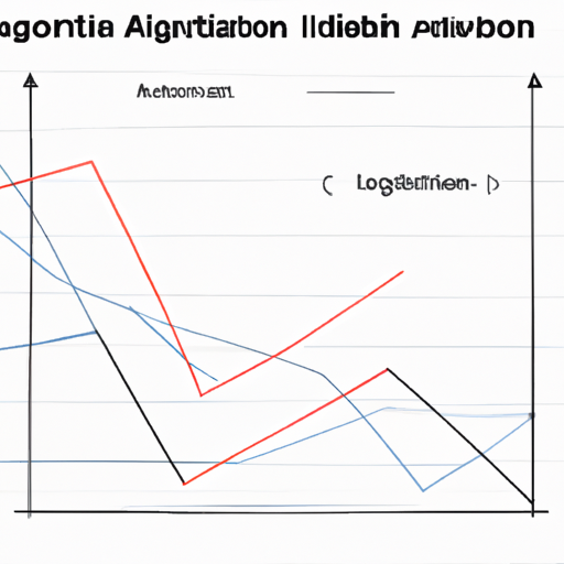גרף הממחיש את המתאם בין עדכוני אלגוריתמים וביצועי מודעות