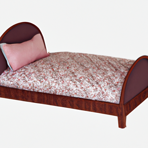 מיטת כלב אלגנטית עשויה מחומרי פרימיום, המציגה את העיצוב היוקרתי שלה.