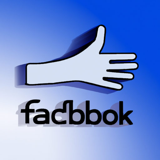 לוגו פייסבוק עם סמל יד מסייעת