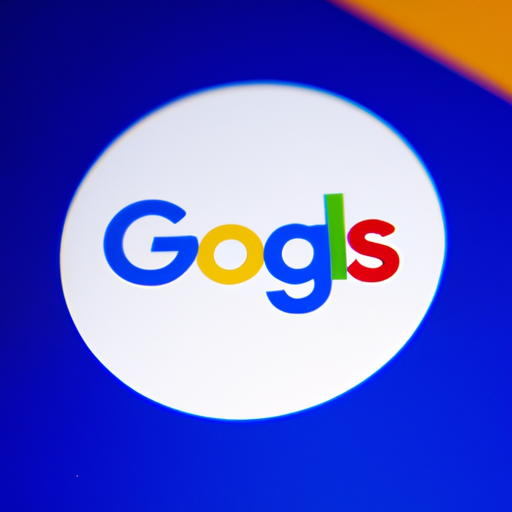 לוגו של Google Ads על רקע צבעוני